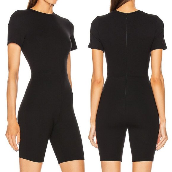 GRLFRND Black Short Sleeve Romper - Picture 2 of 8